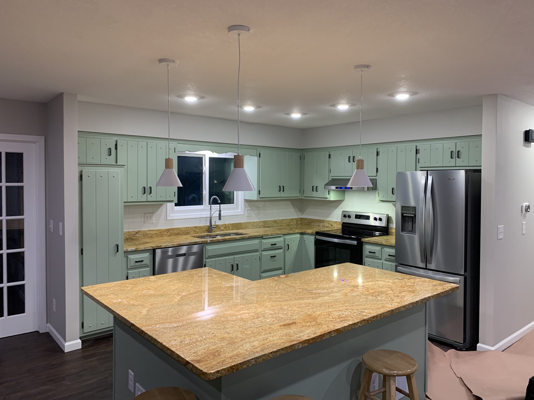 Residential kitchen remodel electrical work
